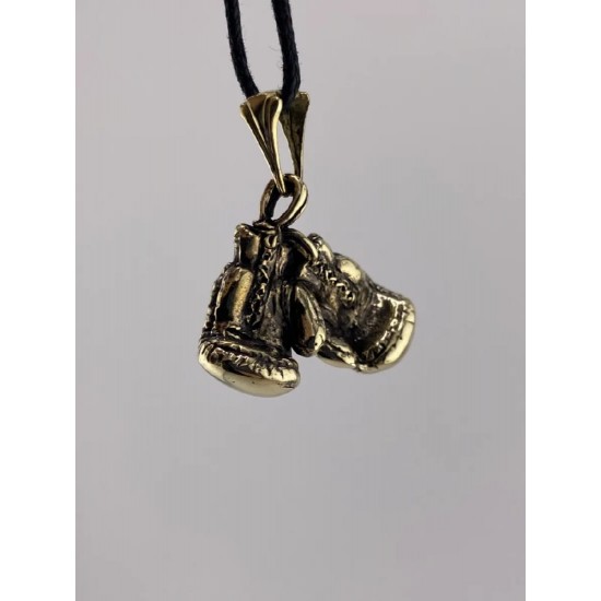 Colgante de bronce «Guantes de boxeo»