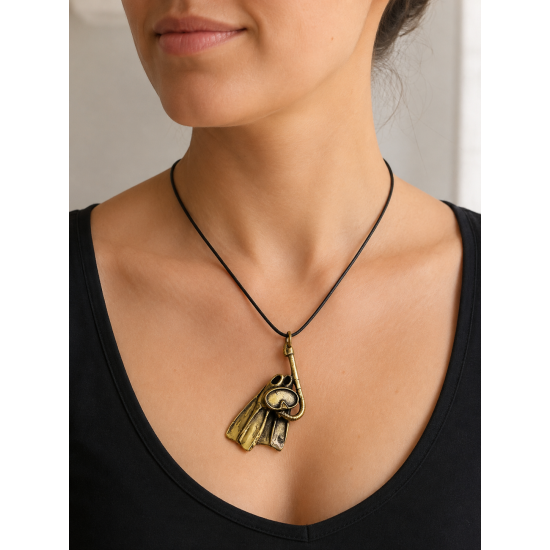 Colgante de bronce «Set de playa»