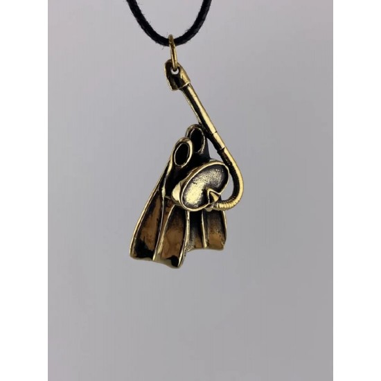 Colgante de bronce «Set de playa»
