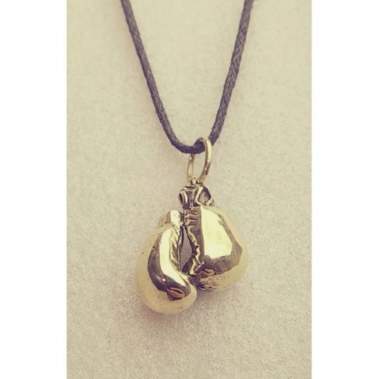 Pendentif en bronze « Gants de boxe »