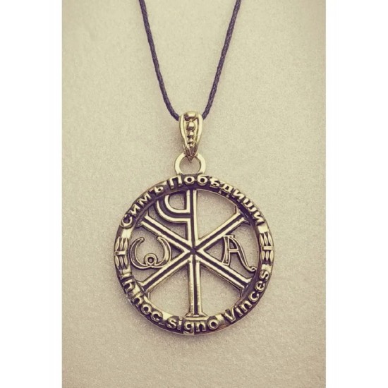 Pendentif en bronze « Chrisme »