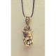 Pendentif en bronze « Gantelet de chevalier »