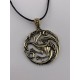 Colgante de bronce «Emblema de los Targaryen»