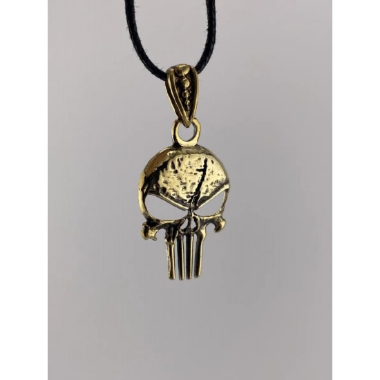 Colgante de bronce «El Castigador (Punisher)»