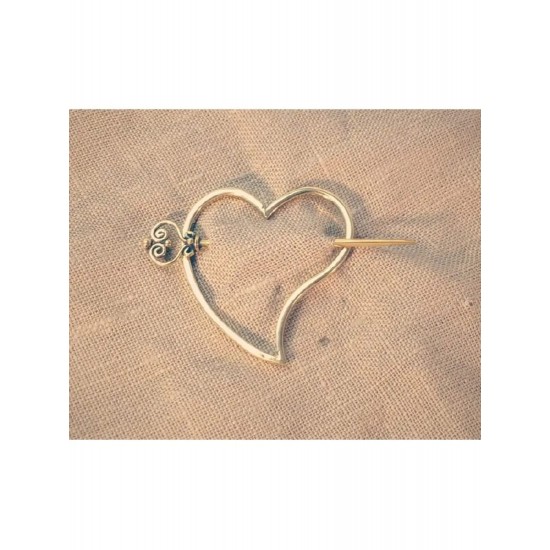 Fibule en bronze « Fibule "Coeur" »