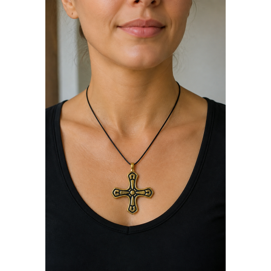 Colgante de bronce «Cruz noruega»