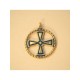 Colgante de bronce «Cruz en un circulo»