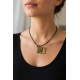 Colgante de bronce «Bandera pirata (Jolly Roger)»