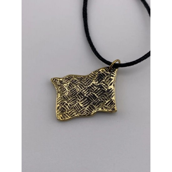 Colgante de bronce «Bandera pirata (Jolly Roger)»