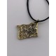 Colgante de bronce «Bandera pirata (Jolly Roger)»