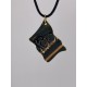 Colgante de bronce «Bandera pirata (Jolly Roger)»